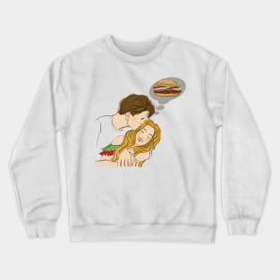 Burger Crewneck Sweatshirt